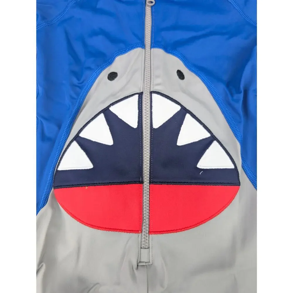 Hanna Andersson 2T Shark S/S Rashguard Suit